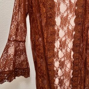 Lace & Crochet Cover Up Bell Sleeves